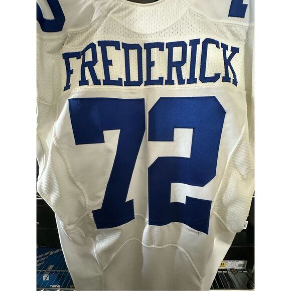 NFL Dallas Cowboys Game Issued/Worn Travis Frederick #72 Jersey - Picture 2 of 5